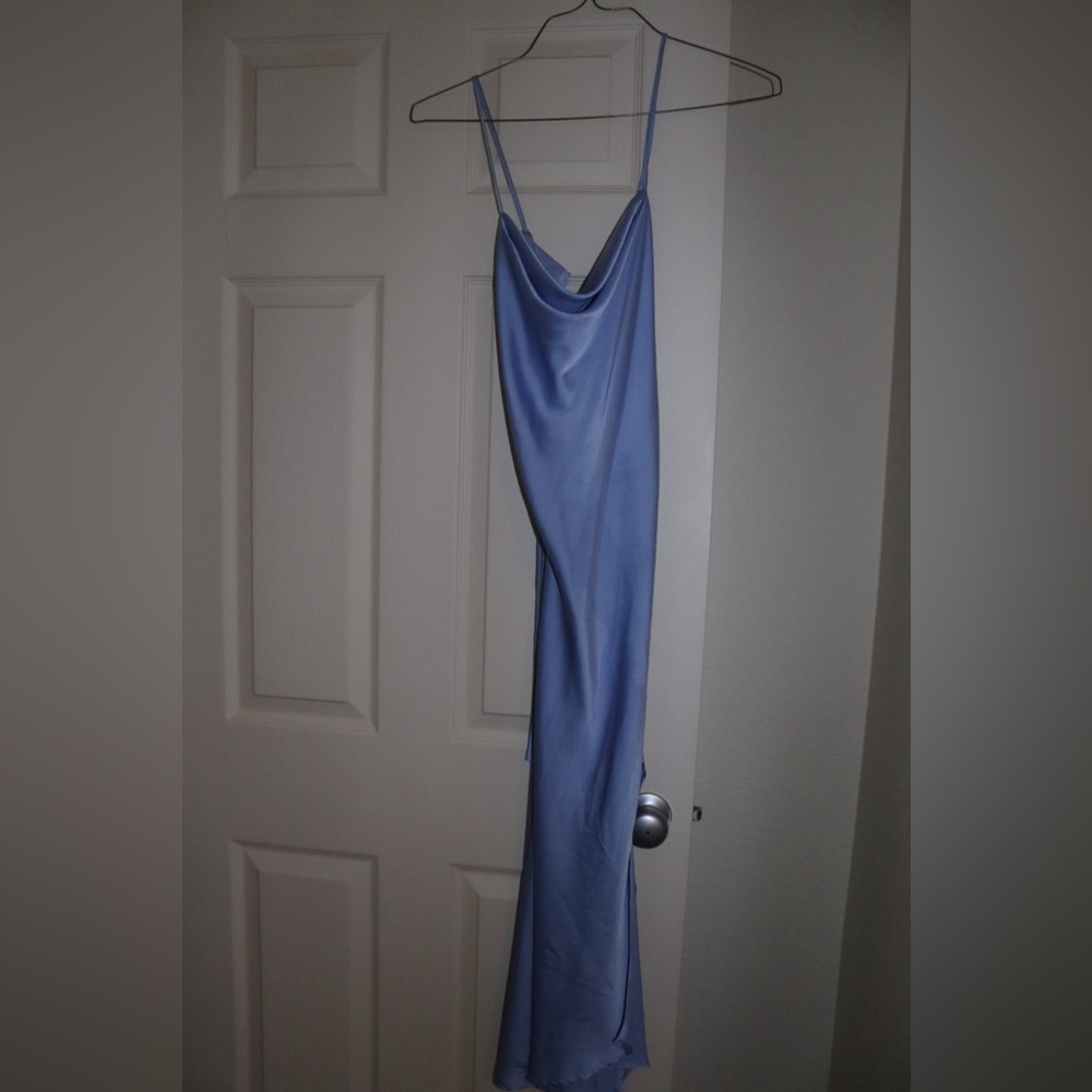 Lulus Light Blue Midi Dress
